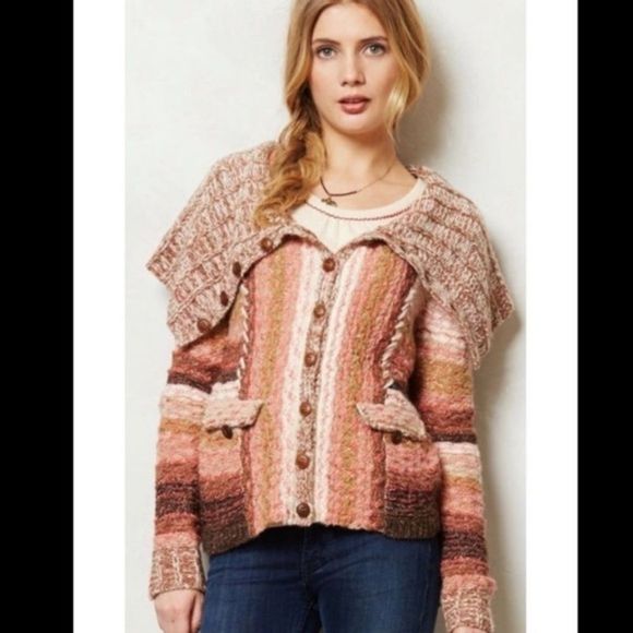 Anthropologie Sweaters - Anthropologie sleeping on Snow Ouray cardigan